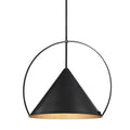 TROY LIGHTING PENDANT F1824-GL/SBK
