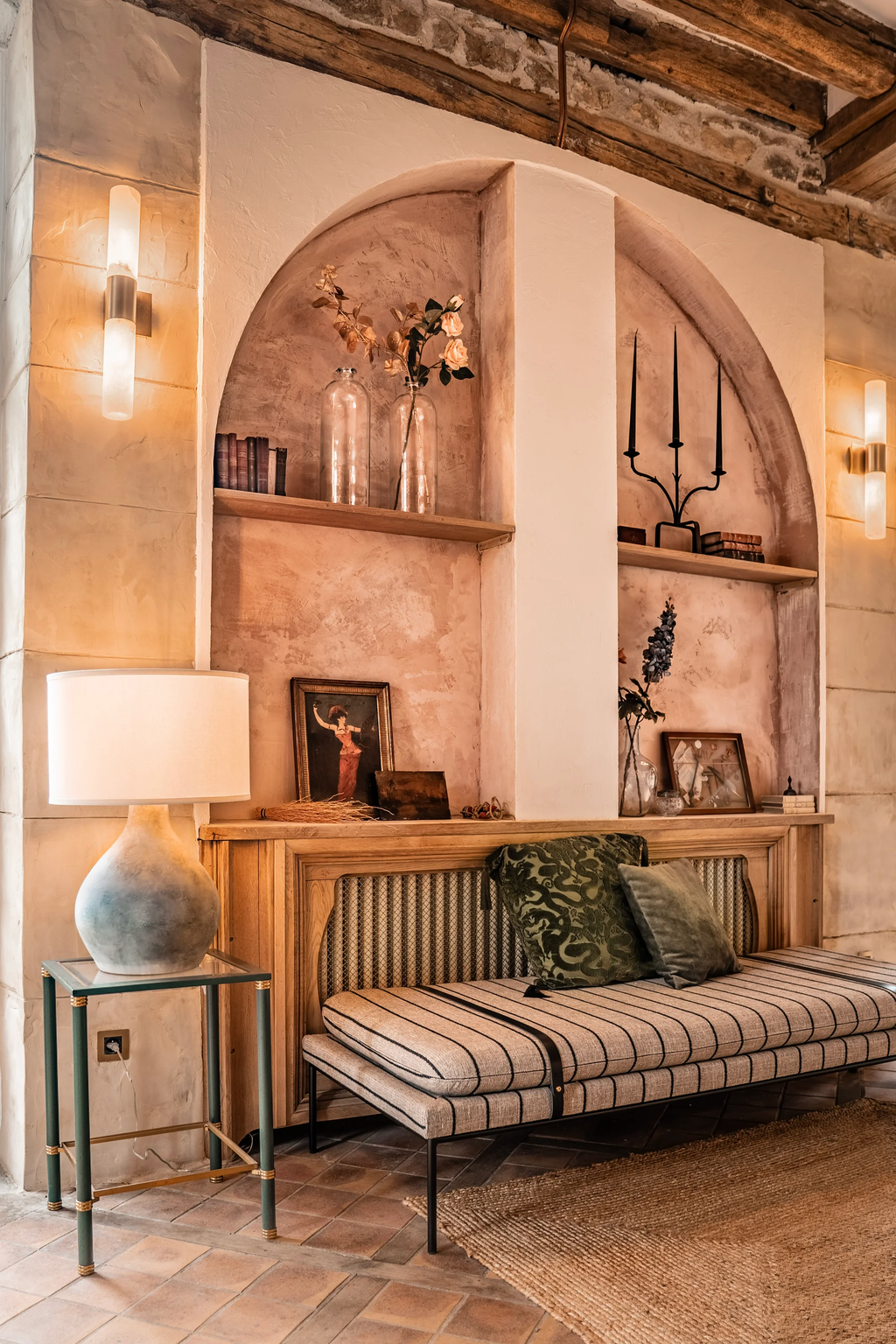 HUDSON VALLEY 8610-AGB Barkley bath sconce