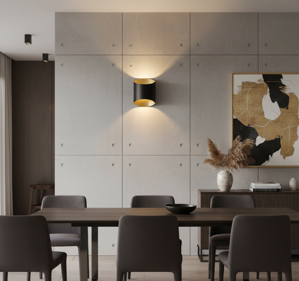 KUZCO 601471BK-LED WALL SCONCE