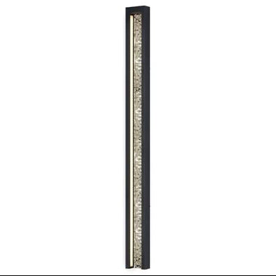 Outdoor wall sconce with ET2 Lighting branding on a white background