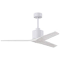 Matthews Mollywood Matte White Outdoor Ceiling Fan with Remote 52"F