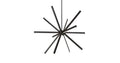 KUZCO CH14348 STAR/SPUTNIK PENDANT LIGHT confirm black in store or is this the gold one