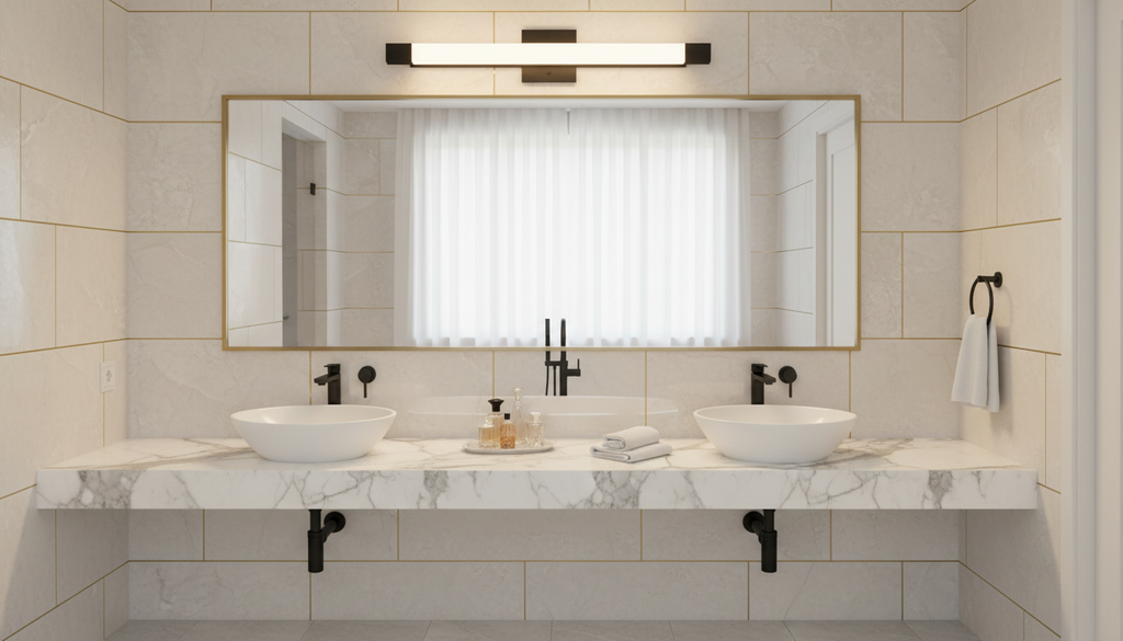 KUZCO VL13424-BK BATH SCONCE