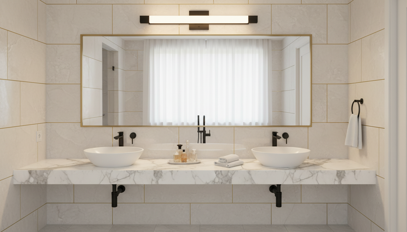 KUZCO VL13424-BK BATH SCONCE