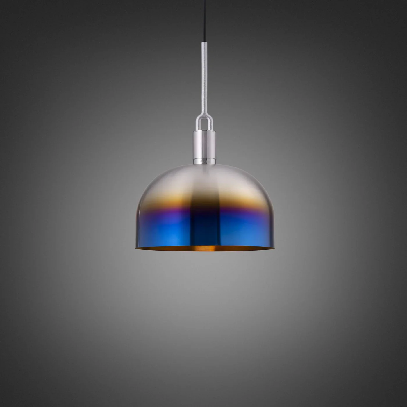 BUSTER & PUNCH FORKED PENDANT BURNT STEEL NFP-893198