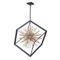 ARTCRAFT AC11440 SUNBURST FRAM CHANDELIER LIGHT