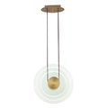 STUDIO M STRATUM SM24401CLNAB ART DECO PENDANT