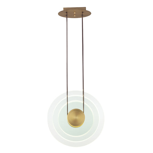 STUDIO M STRATUM SM24401CLNAB ART DECO PENDANT