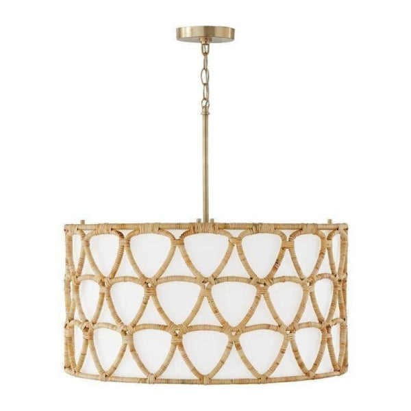 CAPITAL LIGHTING 34724MA DRUM PENDANT LIGHT