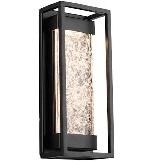 MODERN FORMS WSW58012BK Outdoor Sconce