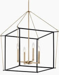 KICHLER LIGHTING EISLEY 21.25" BRONZE & BLACK PENDANT