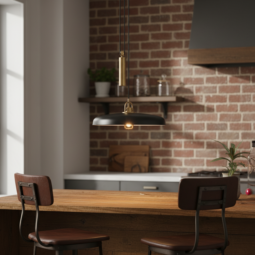 Troy Lighting vintage industrial pendant